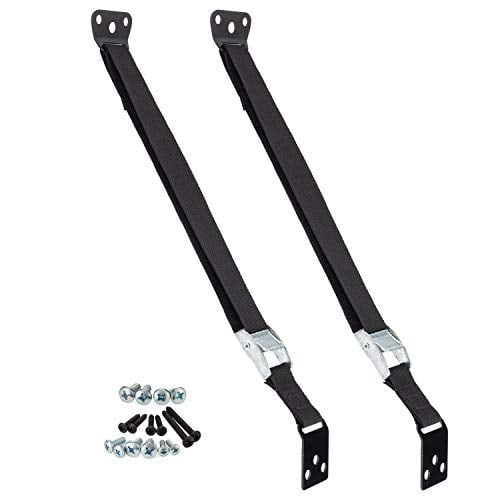 2Pack Earthquake Hardware Included by HomeAcord Adjustable Long Secure Straps with Anti-Slip Buckle for Heavy Furniture Safety Wall Anchors for Baby Proofing Anti-Tip Flat Screen TV Straps 2Pack Earthquake Hardware Included by HomeAcord Adjustable Long Secure Straps with Anti-Slip Buckle for Heavy Furniture Safety Wall Anchors for Baby Proofing Anti-Tip Flat Screen TV Straps